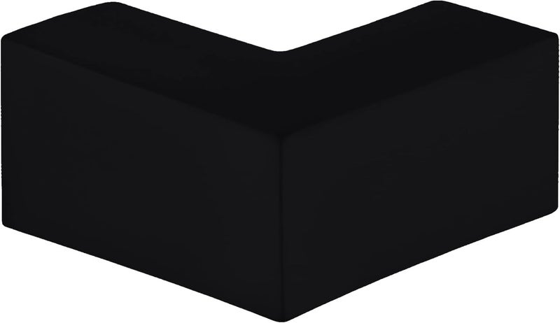 CRL S0GC90MBL Matte Black 90 Degree "Sleeve Over" Glass Clamp - Image 2